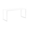 Ninix bartafel frame wit top keramiek wit