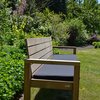 Exclusieve en traditionele teak houten tuinbank Maxima 