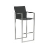 Ninix barstoel inox zwart