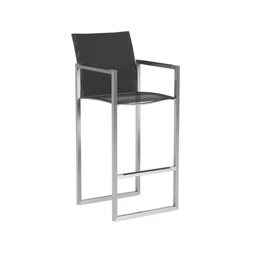 Ninix barstoel inox zwart