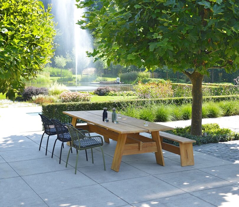 2018 M&L teak Finn table & backless bench - rope Anna chair.jpg