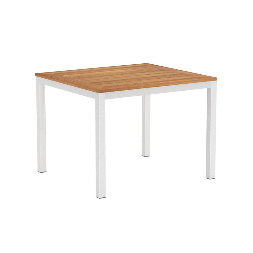 Taboela 100 frame wit met teak