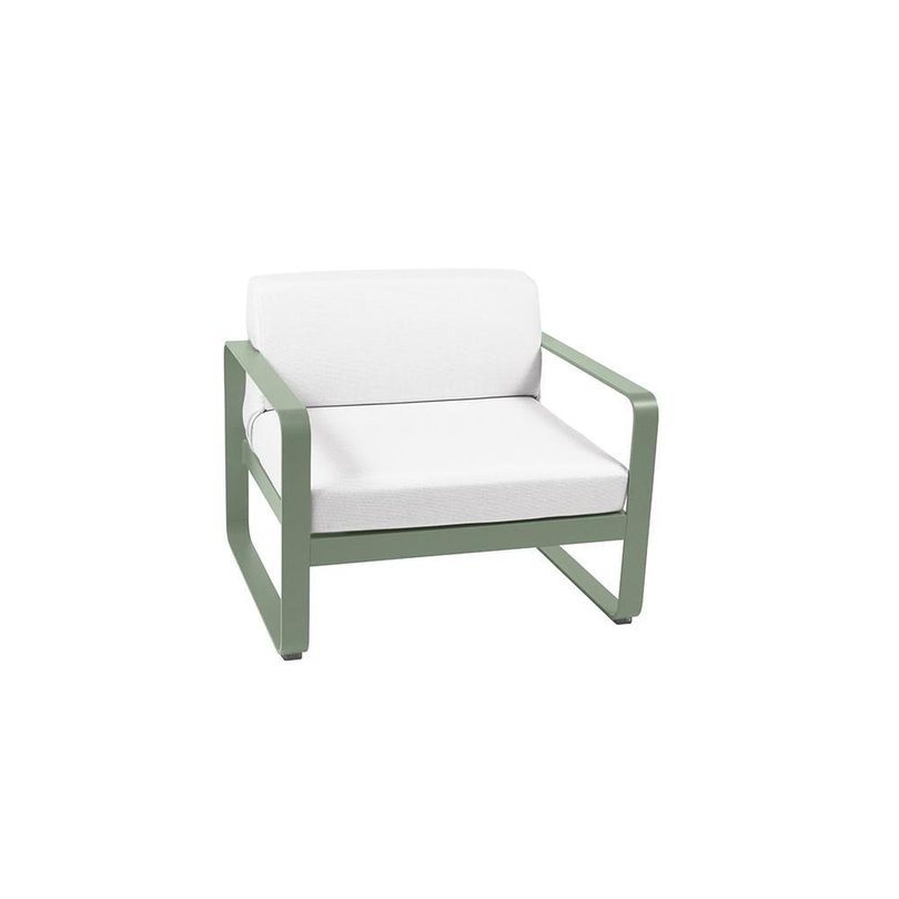 fermob bellevie lounge-stoel kussens off-white aluminium cactus groen.jpg