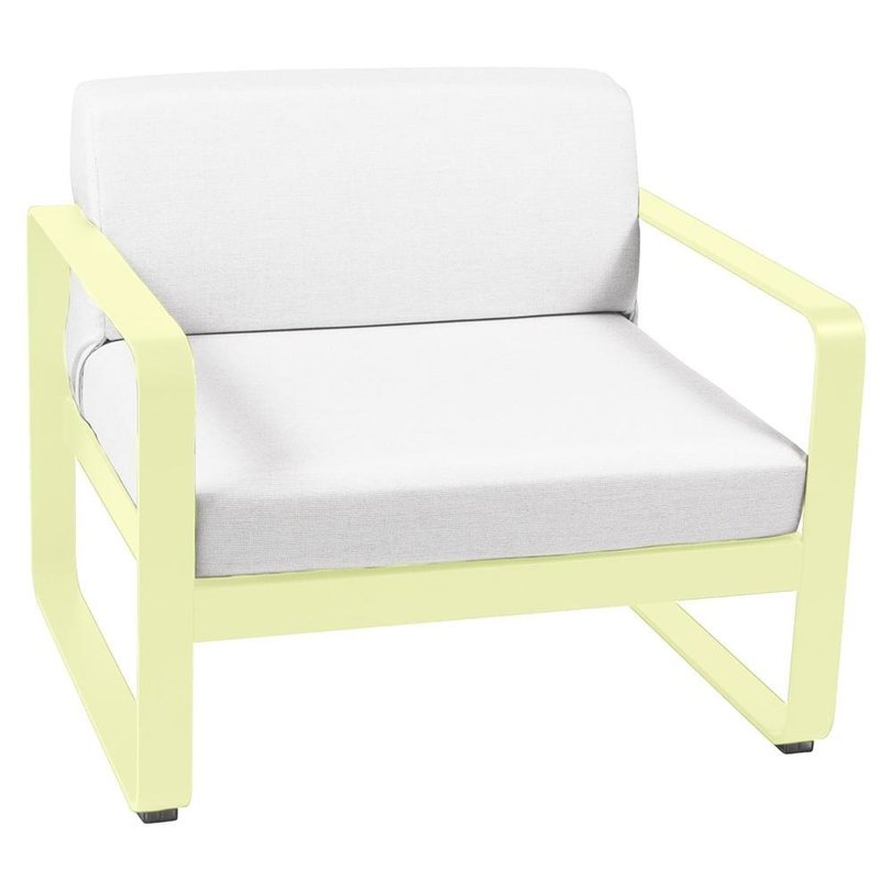 fermob bellevie lounge-stoel kussens off-white aluminium citroen geel.jpg