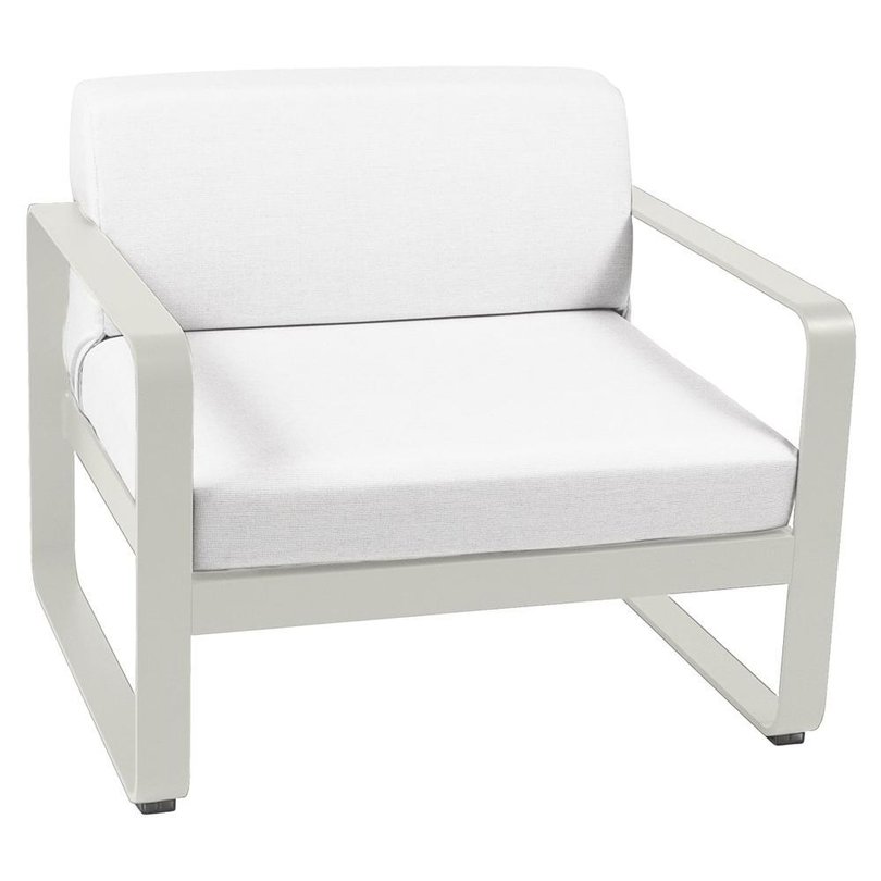fermob bellevie lounge stoel kussens off white aluminium klei grijs.jpg