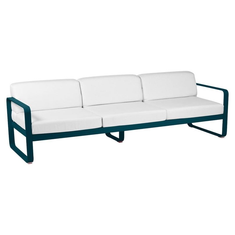 FERMOB BELLEVIE 3-ZITS LOUNGEBANK KUSSENS OFF-WHITE ALUMINIUM ACAPULCO BLAUW.jpg