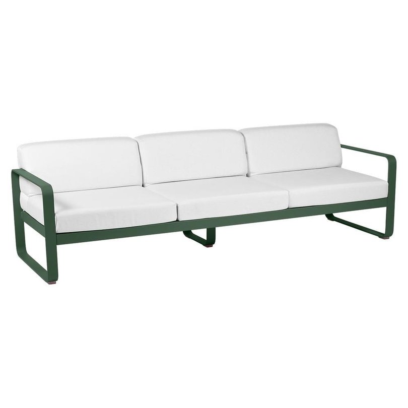 FERMOB BELLEVIE 3-ZITS LOUNGEBANK KUSSENS OFF-WHITE ALUMINIUM DENNE GROEN.jpg