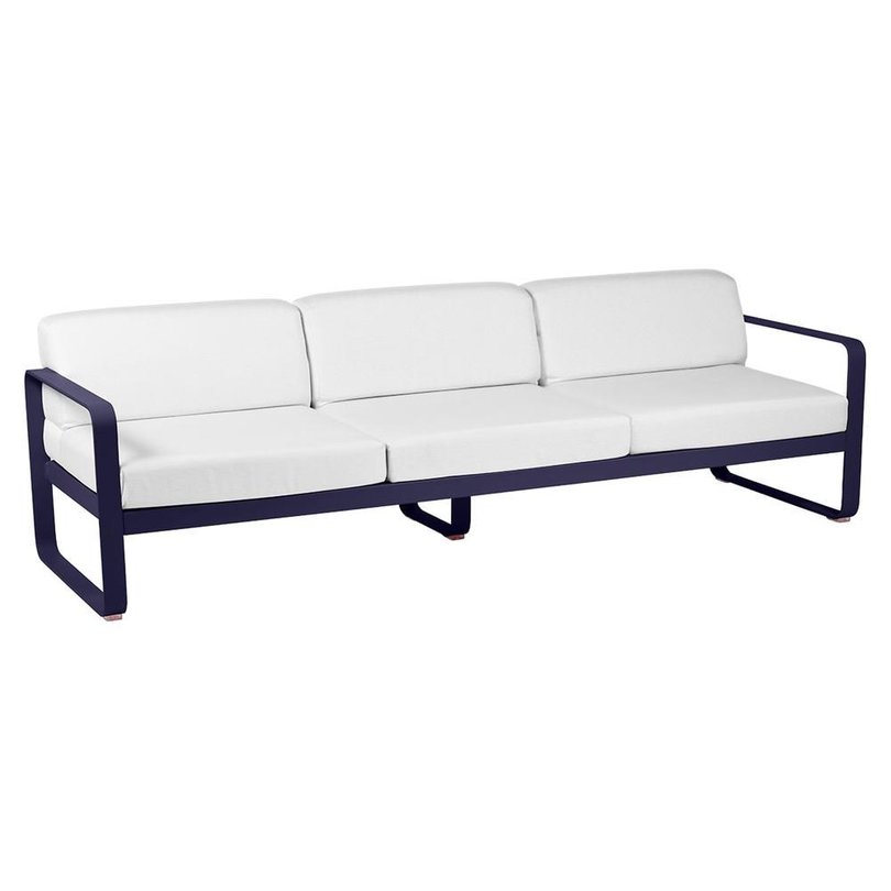 FERMOB BELLEVIE 3-ZITS LOUNGEBANK KUSSENS OFF-WHITE ALUMINIUM DONKER BLAUW.jpg