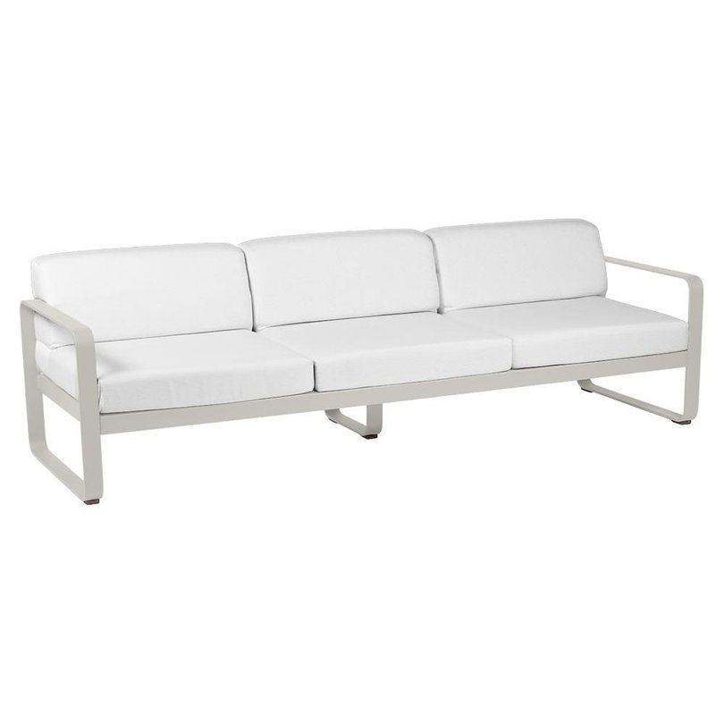 FERMOB BELLEVIE 3-ZITS LOUNGEBANK KUSSENS OFF-WHITE ALUMINIUM KLEI GRIJS.jpg