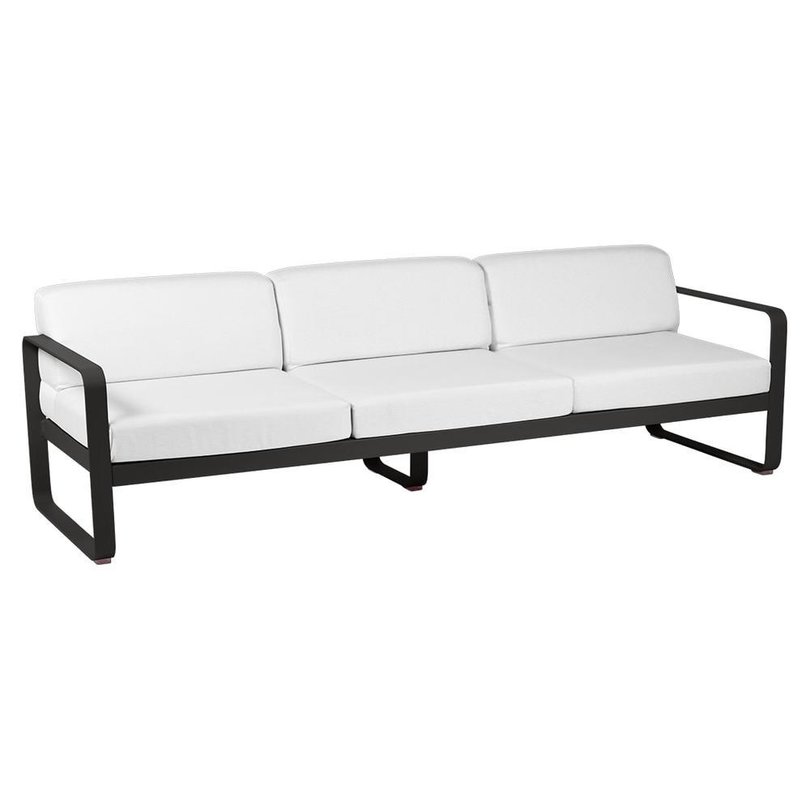 FERMOB BELLEVIE 3-ZITS LOUNGEBANK KUSSENS OFF-WHITE ALUMINIUM ZWART.jpg