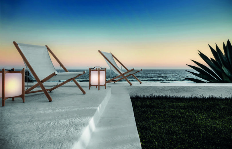 Gloster ambient lanterns & voyager deck chairs.jpg