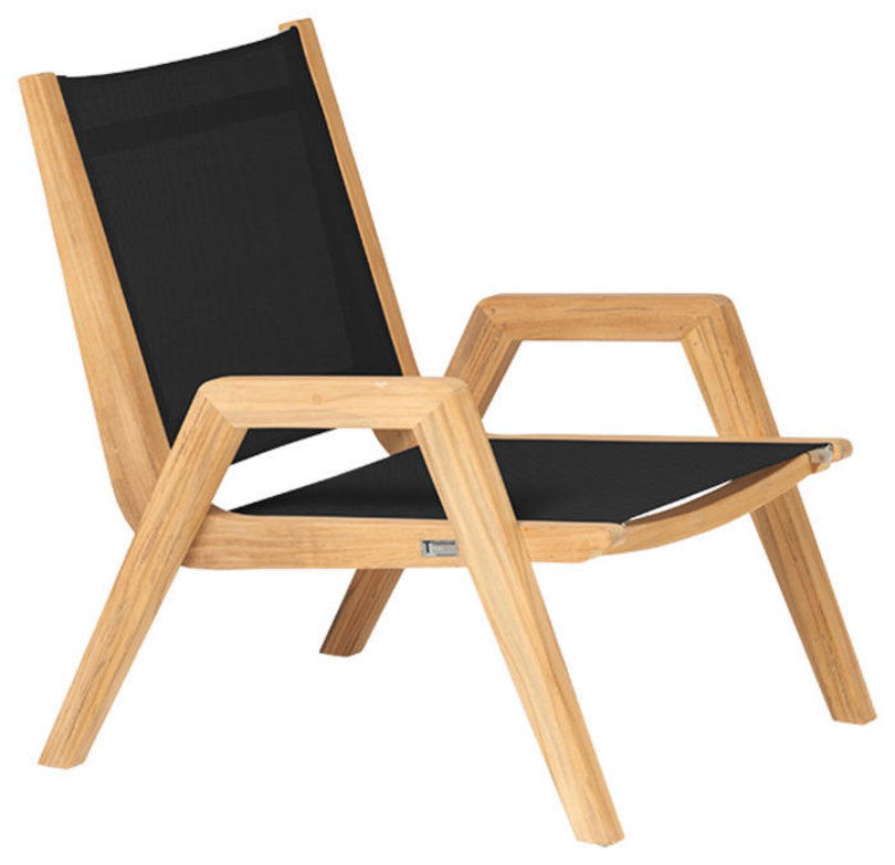 traditional teak Lazy lounge chair black.jpg