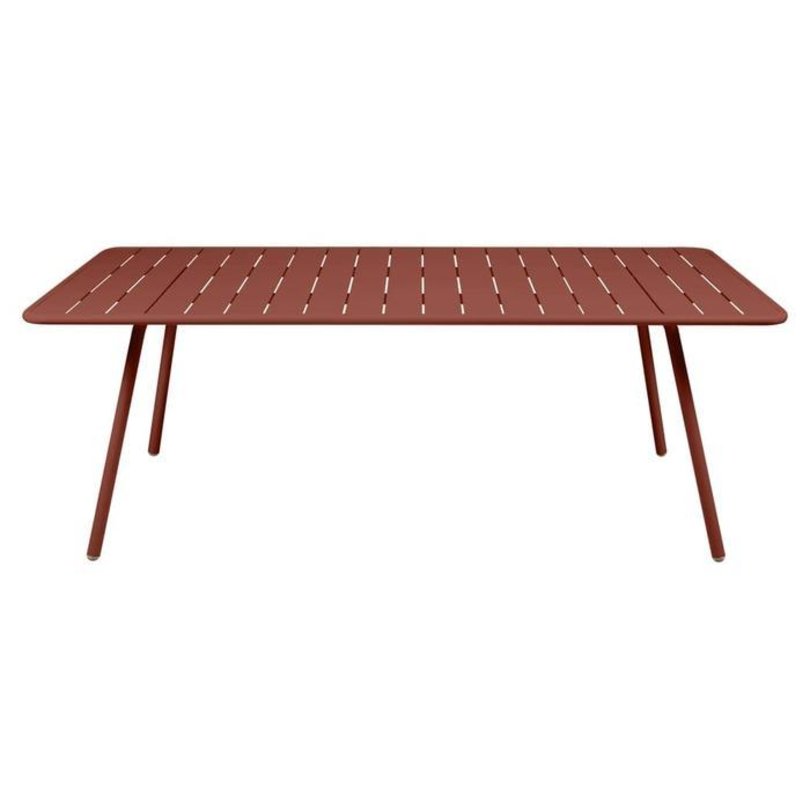 fermob Luxembourg tafel 207x100  oker rood.jpg