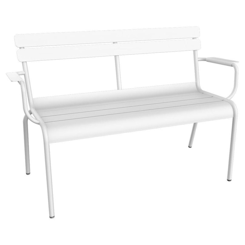 Fermob LUXEMBOURG_BANC_DE_JARDIN_2_PLACES_BLANC_COTON_SKU_411601.jpg