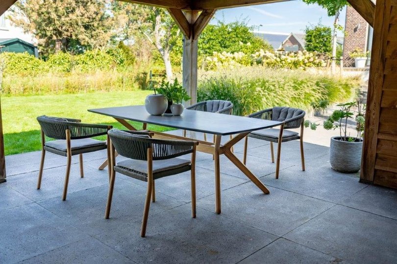 traditional teakCarmen ceramic table with Marcella dining chairs.jpg
