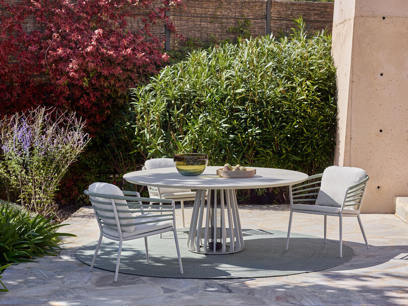 Royal Botania FURNIZ LOW DINING TABLE - ARCHY LOW CHAIRS.jpg